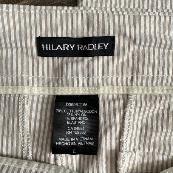 Hilary Radley Women’s Pull on Ankle Pants Size L - Picture 7 of 8